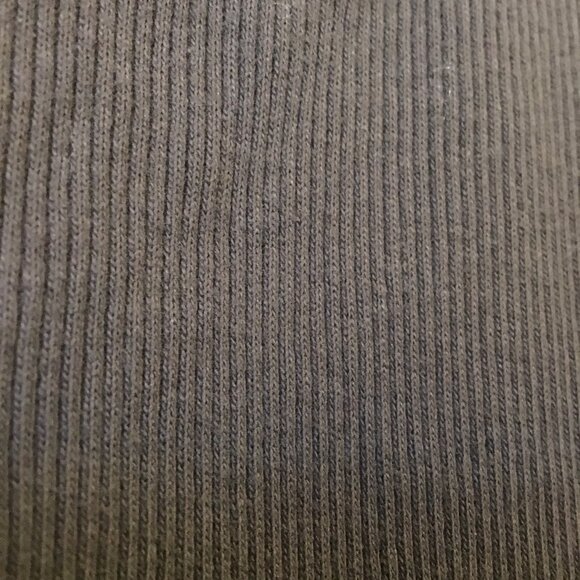 100% Cotton Dark Brown Soft Vertical Ribbed Tank Top - Picture 9 of 15